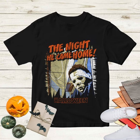 Halloween Michael Myers The Night He Came Home 1978 T-Shirt - Picture 1 of 1